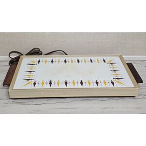 Vintage MCM Mid Century Cornwall Electric Food Warmer Plate Tray Retro WORKS